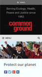 Mobile Screenshot of commonground.ca