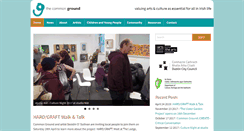Desktop Screenshot of commonground.ie